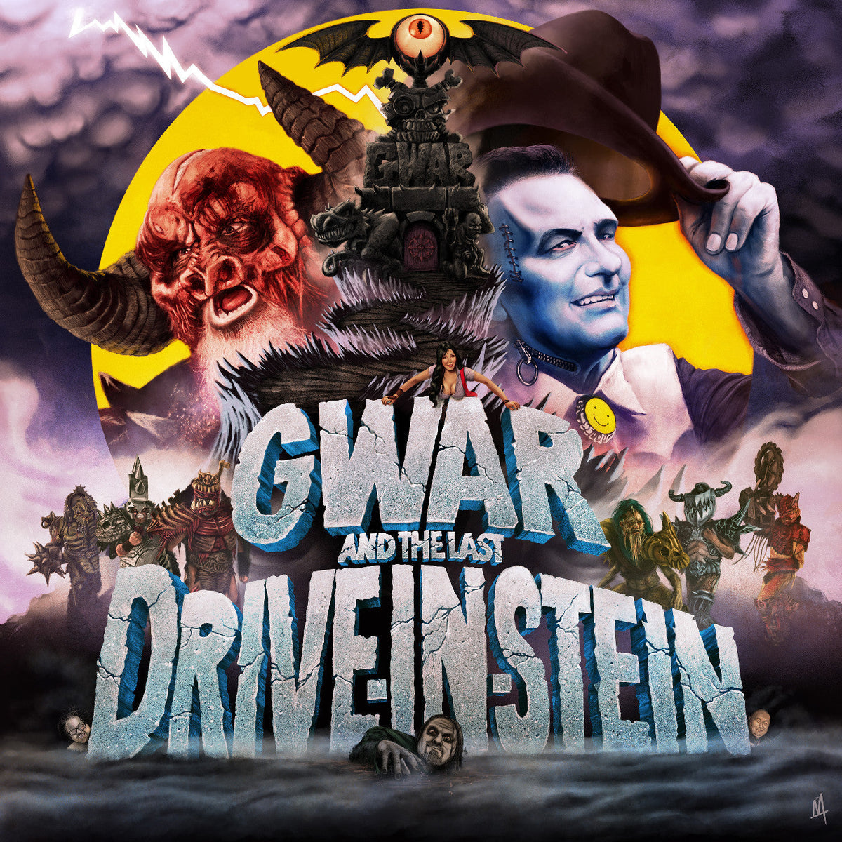 PRE-ORDER: GWAR and the Last Drive-In-Stein Vinyl Record