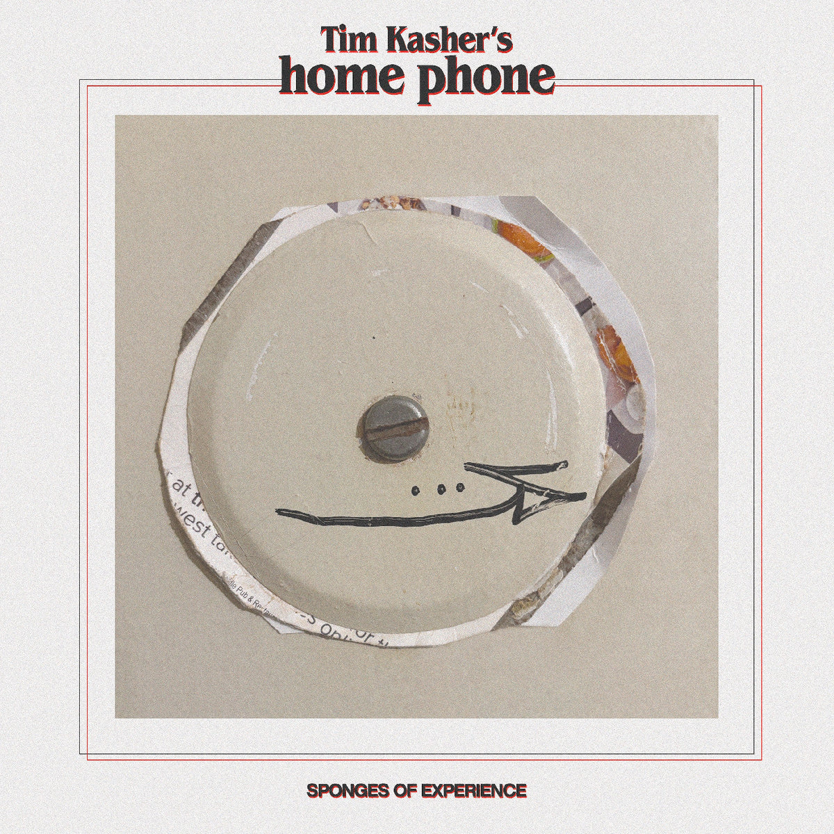 PRE-ORDER: Tim Kasher - Spongers of Experience (Red Galaxy Vinyl) Vinyl Record