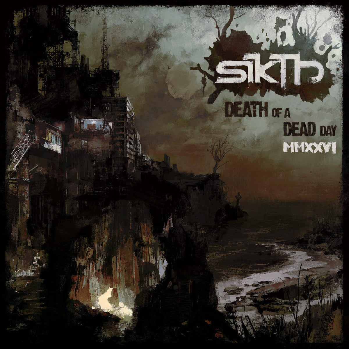 PRE-ORDER: SikTh - Death of a Dead Day MMXXVI (Orange & Black Smoke Vinyl) Vinyl Record