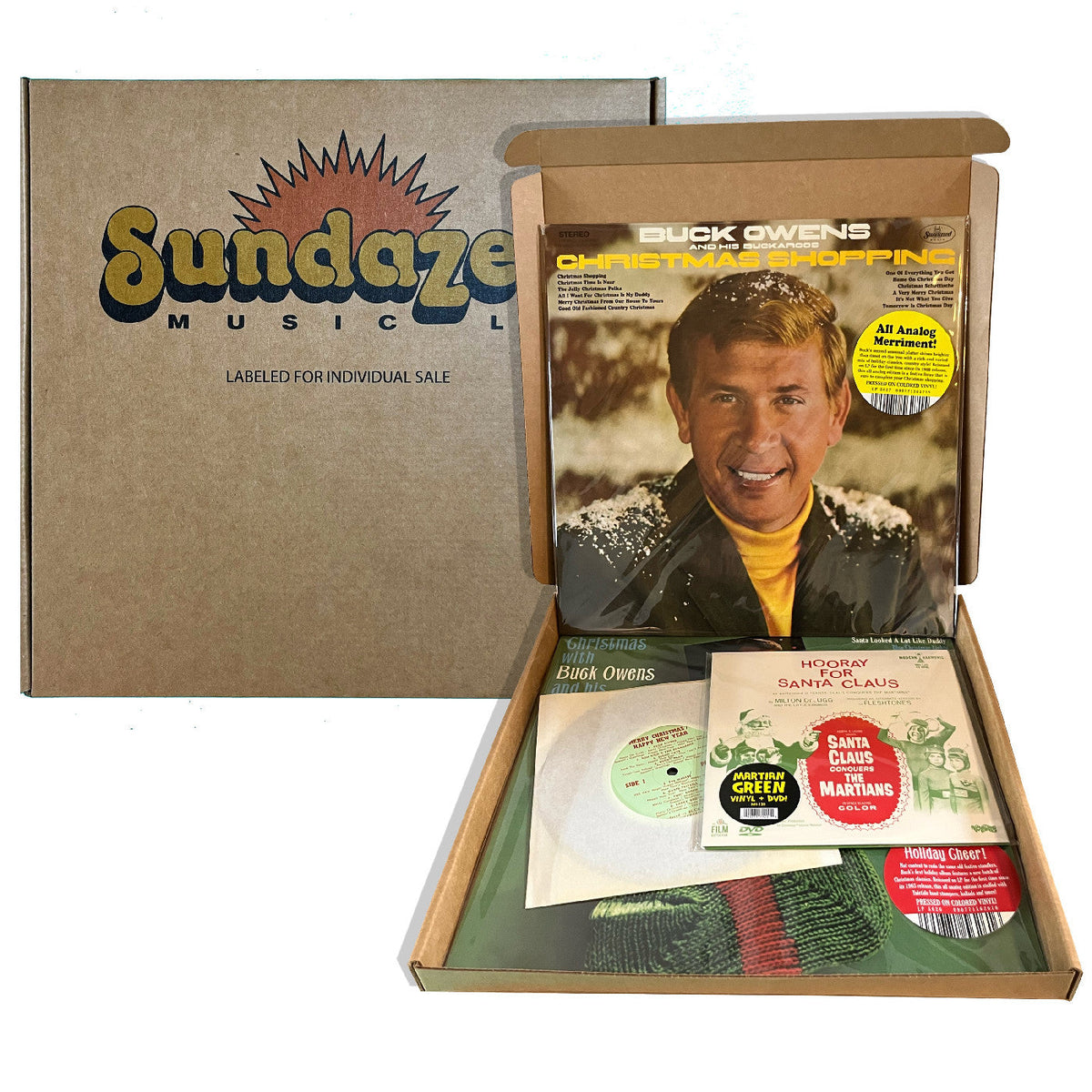 PRE-ORDER: Sundazed Christmas Restock Box Vinyl Record