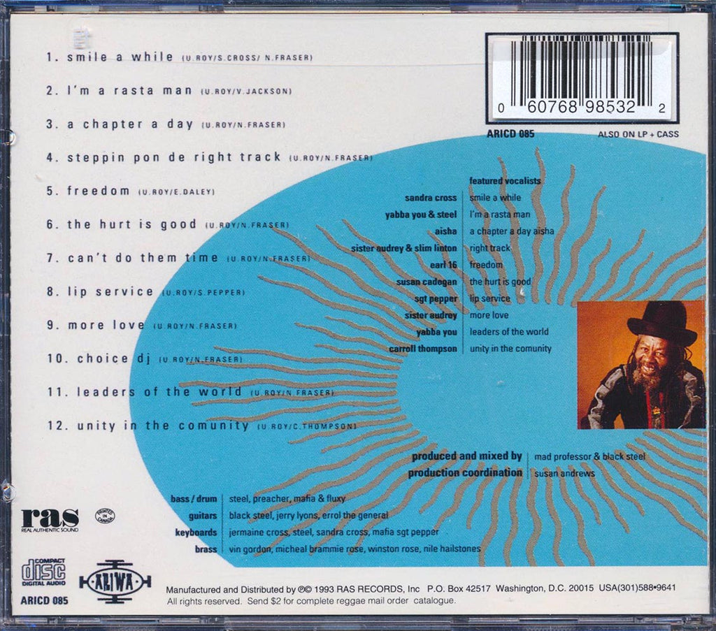U Roy - Smile Awhile (marked/ltd stock) Music CD