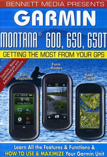 Garmin Montana 600 650 650t - Garmin Montana 600 650 650t - DVD