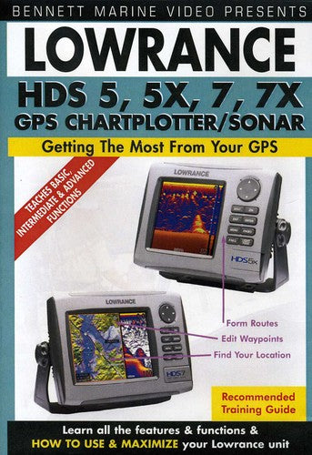 Lowrance Hds 5 5x 7 7x Chartplotter - Fishfinder - Lowrance Hds 5 5x 7 7x Chartplotter - Fishfinder - DVD