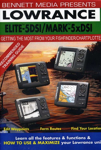 Lowrance Elite-5 Dsi Fishfinder/chartplotter Mark - Lowrance Elite-5 Dsi Fishfinder/chartplotter Mark - DVD