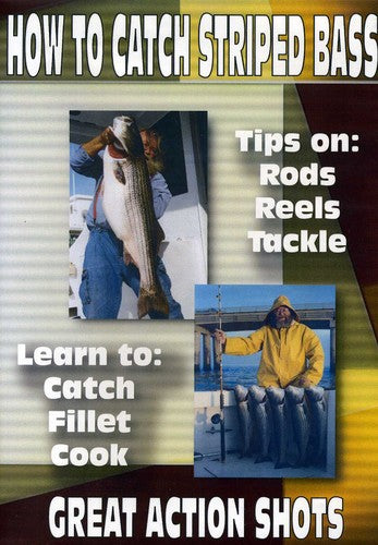 How To Catch Striped Bass - How To Catch Striped Bass - DVD