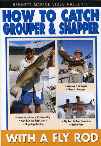 Captain Frank: How To Grouper & Snapper On A Fly - Captain Frank: How To Grouper & Snapper On A Fly - DVD