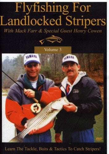 Fly Fishing For Landlocked Stripers - Fly Fishing For Landlocked Stripers - DVD