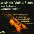 Bashmet,yuri / Richter,sviatoslav - Music For Viola & Piano - Music CD