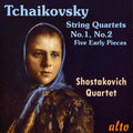 Tchaikovsky / Shostakovich - String Quartets Nos 1 & 2 / Five Early Pieces - Music CD