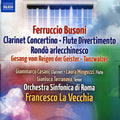Busoni / Terranova / Orch Sinfonica Di Roma - Clarinet Concertino / Flute Divertimento / Rondo - Music CD