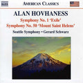 Hovhaness / Johnson / Seattle Sym / Schwarz - Sym No. 1 Exile / Fantasy On Japanese Woodprints - Music CD