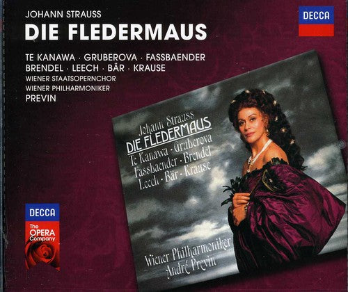 Previn / Te Kanawa / Gruberova / Bren - Decca Opera: Johann Strauss Die Fledermaus - Music CD