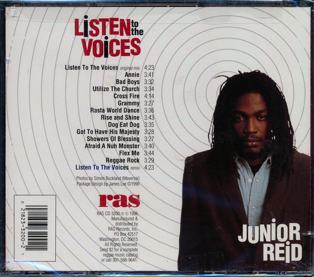 Jr. Reid - Listen To The Voices Music CD