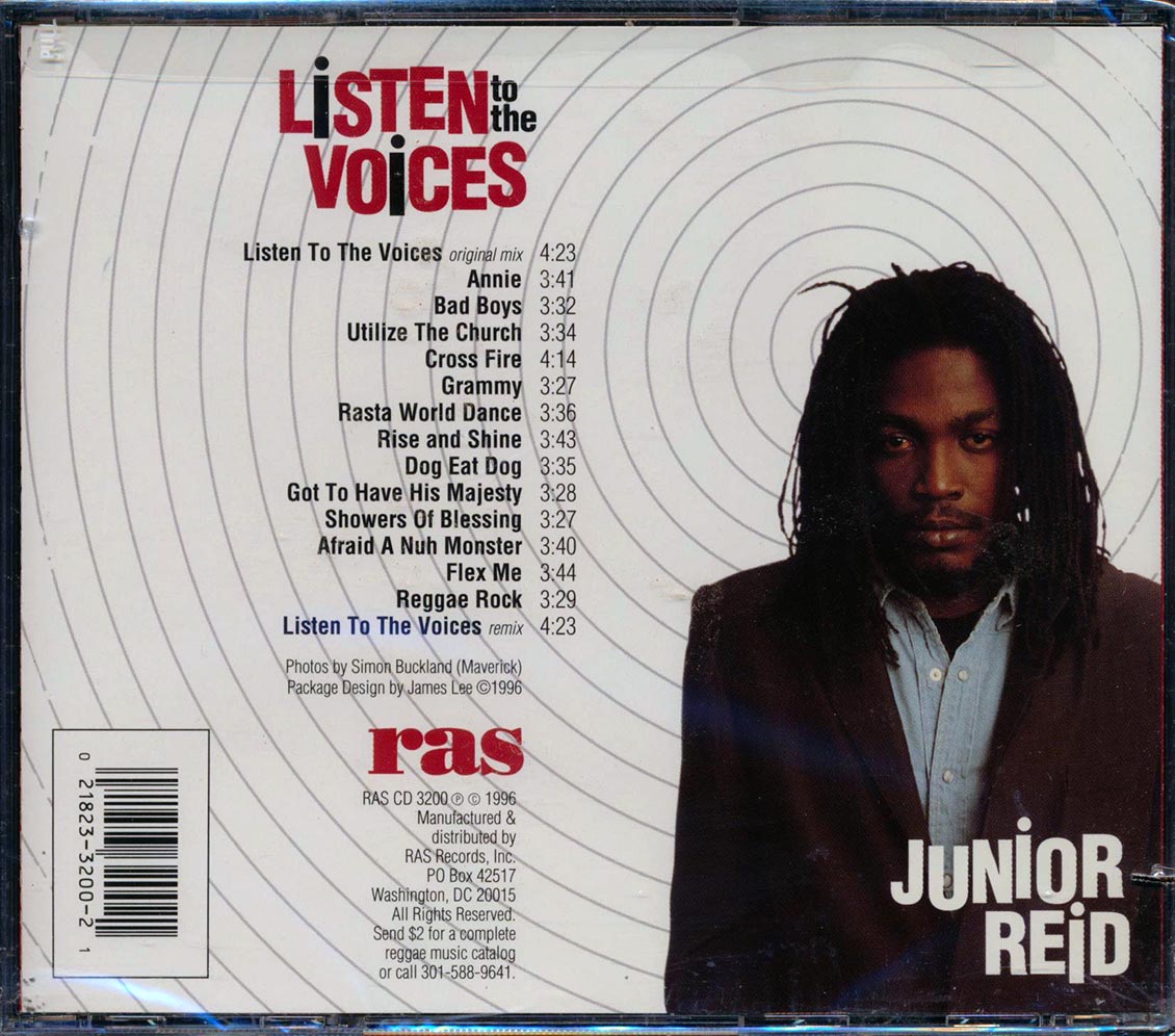 Jr. Reid - Listen To The Voices Music CD
