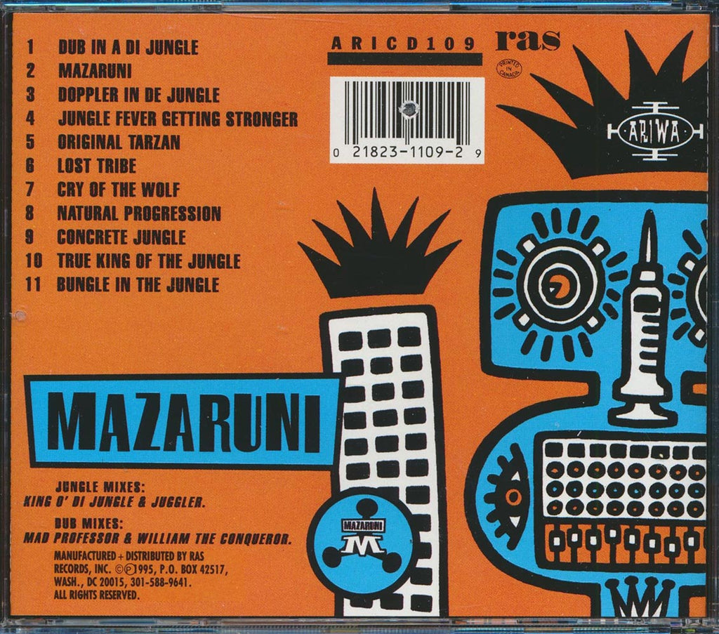 Mad Professor - Mazaruni! The Jungle Dub Experience (marked/ltd stock) Music CD