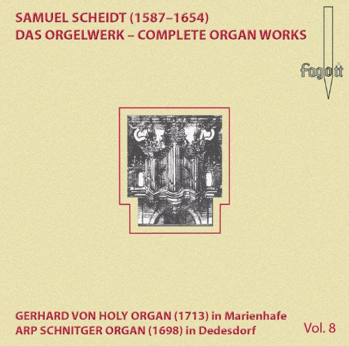 Scheidt,s. - Vol. 8-das Orgelwerk - Music CD