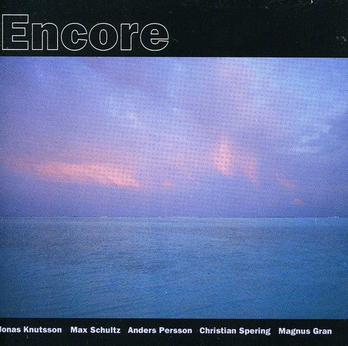 Knutsson,jonas / Schultz,max / Persson,anders - Encore: Jazz In Sweden '90 - Music CD