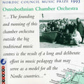 Ostrobothnian Chamber Orchestra - Nordic Council Music Prize 1993 - Music CD