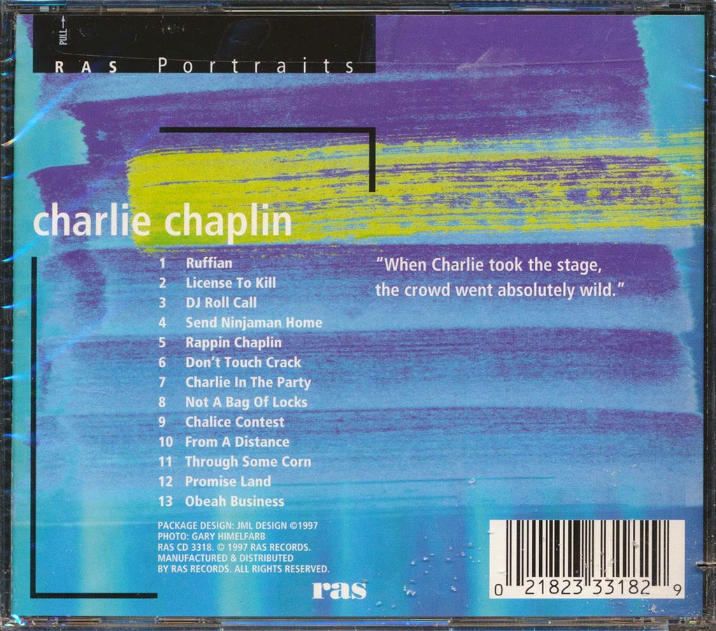 Charlie Chaplin - Ras Portraits (marked/ltd stock) Music CD