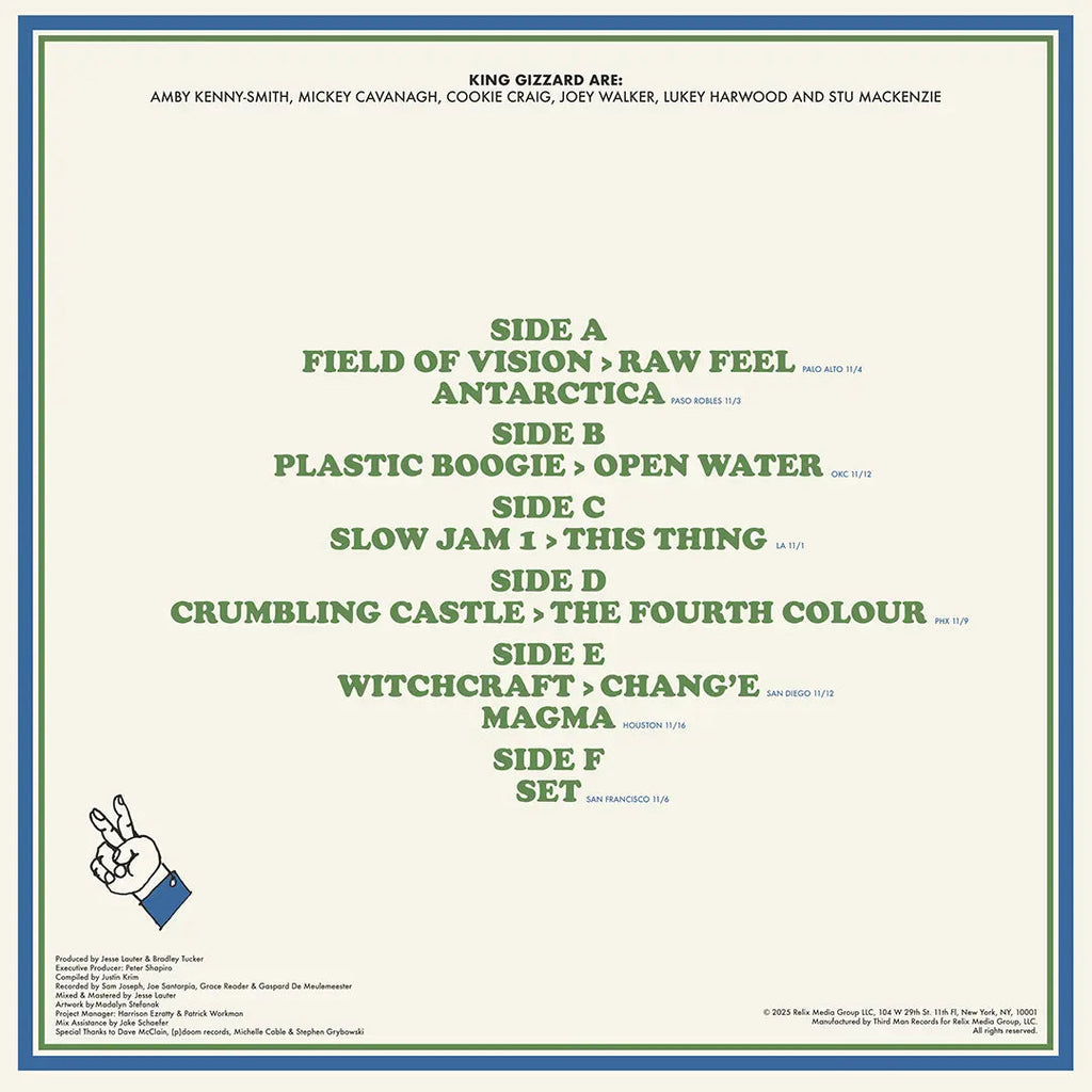 King Gizzard & The Lizard Wizard - Flame Throwers: Volume 2 (Limited Edition 3-LP Vinyl) Vinyl Record