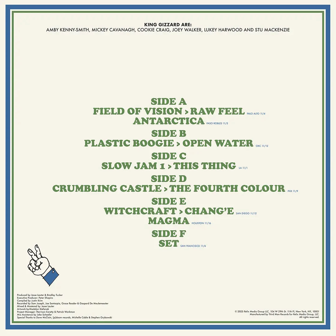 King Gizzard & The Lizard Wizard - Flame Throwers: Volume 2 (Limited Edition 3-LP Vinyl) Vinyl Record