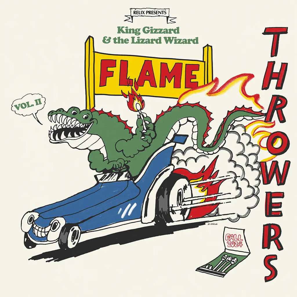 King Gizzard & The Lizard Wizard - Flame Throwers: Volume 2 (Limited Edition 3-LP Vinyl) Vinyl Record