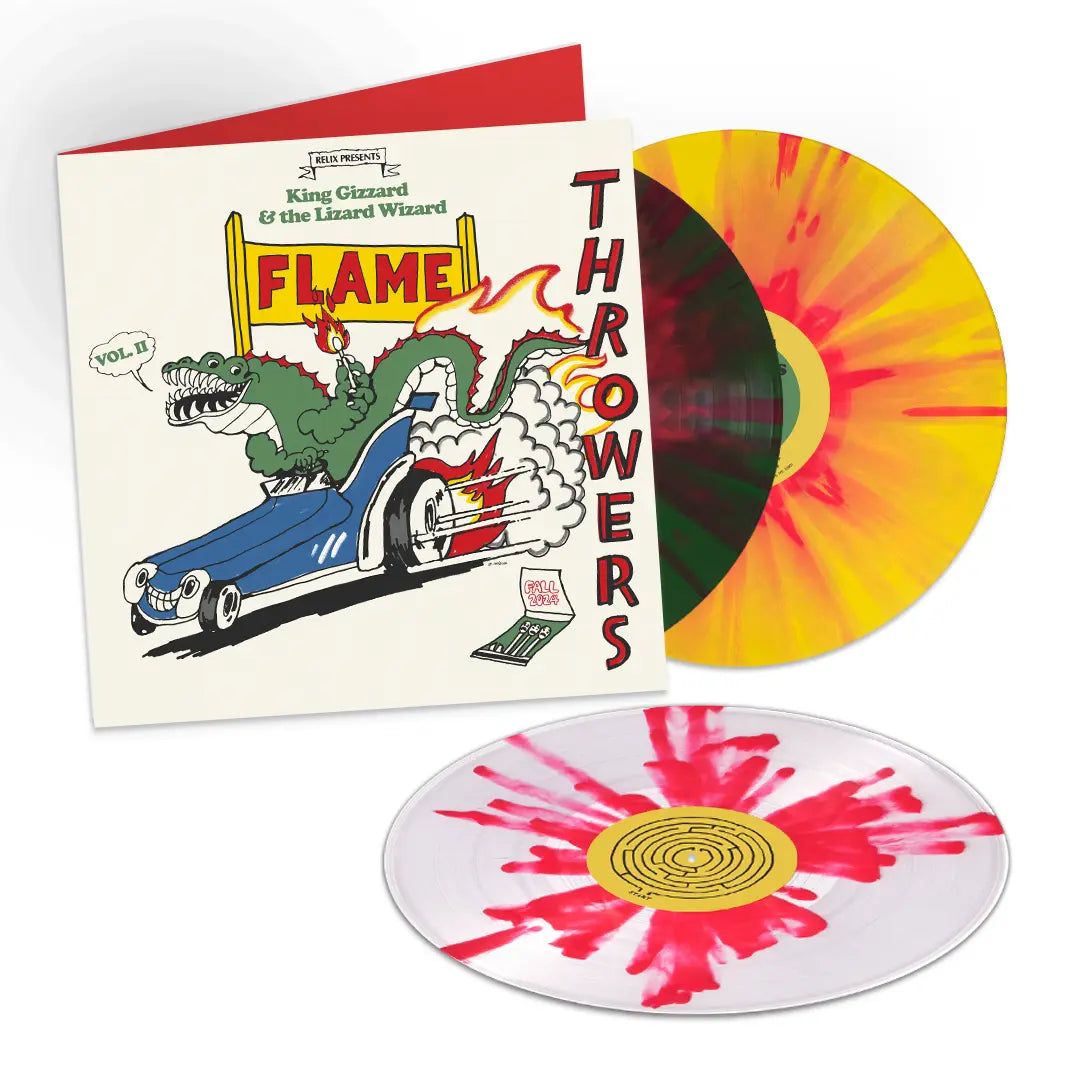 King Gizzard & The Lizard Wizard - Flame Throwers: Volume 2 (Limited Edition 3-LP Vinyl) Vinyl Record