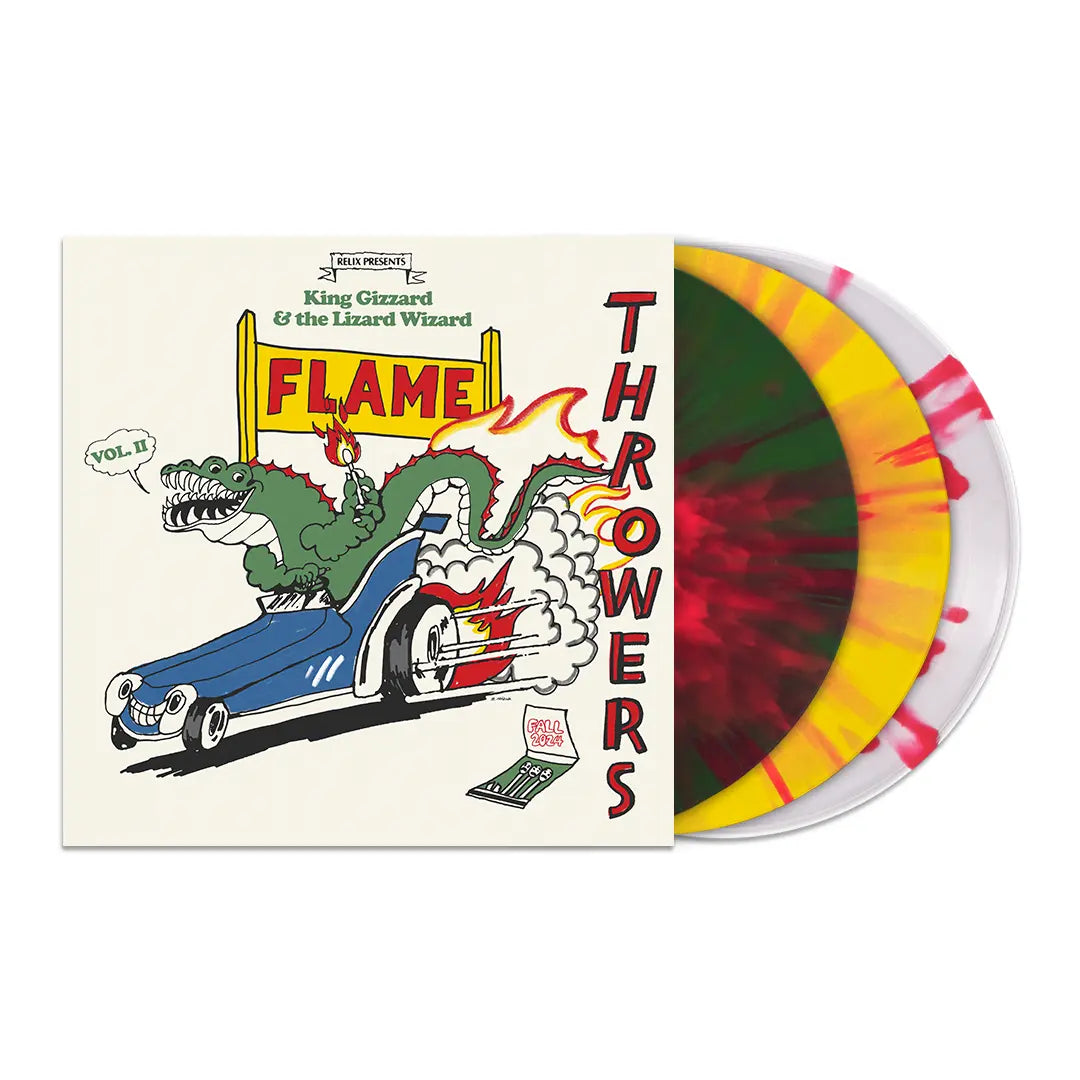 King Gizzard & The Lizard Wizard - Flame Throwers: Volume 2 (Limited Edition 3-LP Vinyl) Vinyl Record