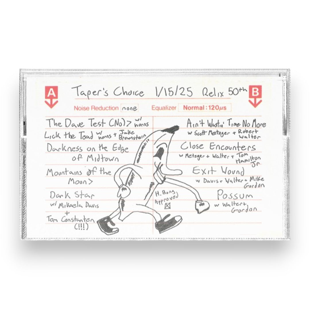 Taper's Choice – Relix 50: Live at Brooklyn Bowl (Limited Edition Cassette) Cassette Tape