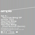 Sei A - You Can Bring - Vinyl Record