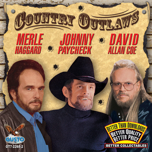 Haggard,merle / Johnny Paycheck / Coe,david Allan - Country Outlaws - Music CD