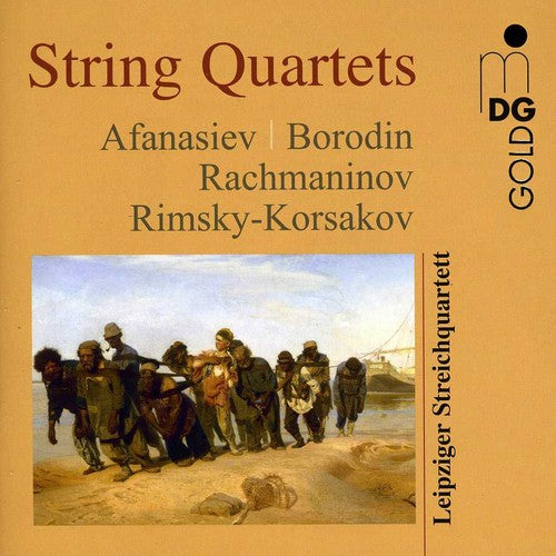 Leipzig Straing Quartet / Afanasiev / Rachmaninov - Russian String Quartets - Music CD
