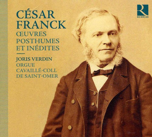 Franck / Verdin - Posthumous Works & Unpublished Pieces - Music CD