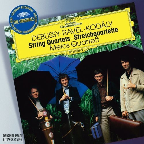 Melos Quartett - Or: Debussy Ravel Kodaly: String Quartets - Music CD