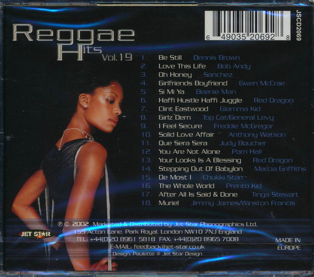 Dennis Brown, Freddie McGregor, Chukki Starr, Etc. - Reggae Hits Volume 19 Music CD