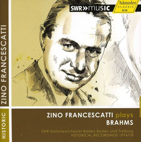 Brahms / Swr Sinfonieorchester Baden-baden Und - Zino Francescatti Plays Brahms - Music CD