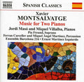 Montsalvatge / Ensemble Barcelona 216 / Izquierdo - Piano Music: For Two Pianos 3 - Music CD