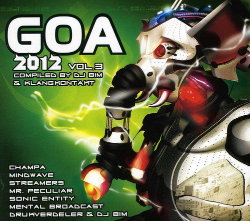 Goa 2012 - Vol. 3-goa 2012 - Music CD
