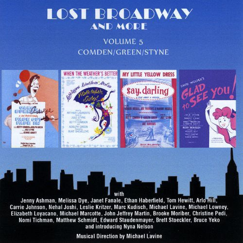 Original Cast - 5 Lost Broadway - Music CD