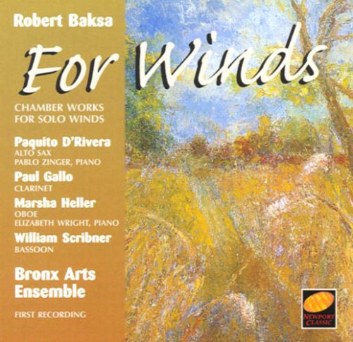 Baksa / D'rivera / Bronx Arts Ensemble - For Winds - Music CD