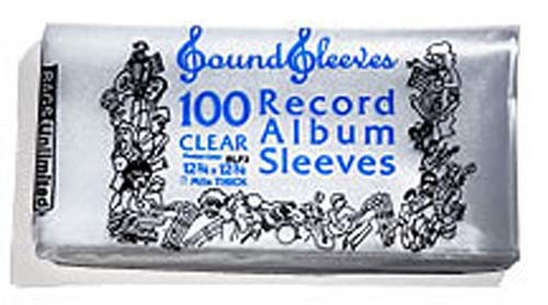 Bu Slp4 Lp Dbl Record Jacket Sleeves 100 Cnt Clear - Bu Slp4 Lp Dbl Record Jacket Sleeves 100 Cnt Clear - Bags/Sleeves