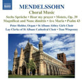 Mendelssohn / St Albans Abbey Girls Choir - Choral Music - Music CD