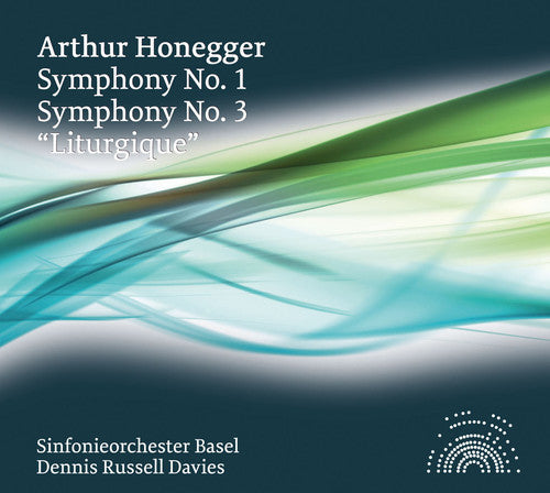 Honegger / Sinfonieorchester Basel / Davies - Symphonies Nos 1 & 3: Liturgique - Music CD