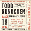 Rundgren,todd - Live At The Warfield 10th March 1990 - Music CD