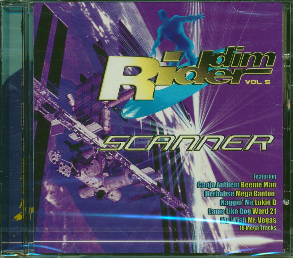 Mr. Vegas, Beenie Man, Ward 21, Etc. - Riddim Rider: Scanner (rhythm: "Scanner") Music CD