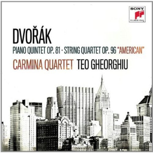 Dvorak / Carmina Quartett / Gheorghiu,teo - Dvorak: Pno Quintet Op 81 - Music CD