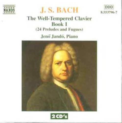 Bach - Well Tempered Clavier Book 1 - Music CD