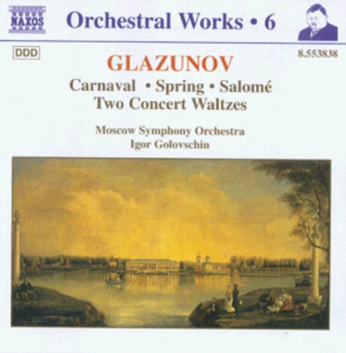 Glazunov - Orchestral Works 6 - Music CD