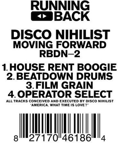 Disco Nihilist - Moving Forward - Vinyl Record