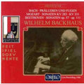 Bach / Mozart / Beethoven / Backhaus - Preludes & Fugues / Sonatas - Music CD